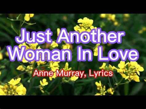 just another woman tagalog lyrics|Anne Murray .